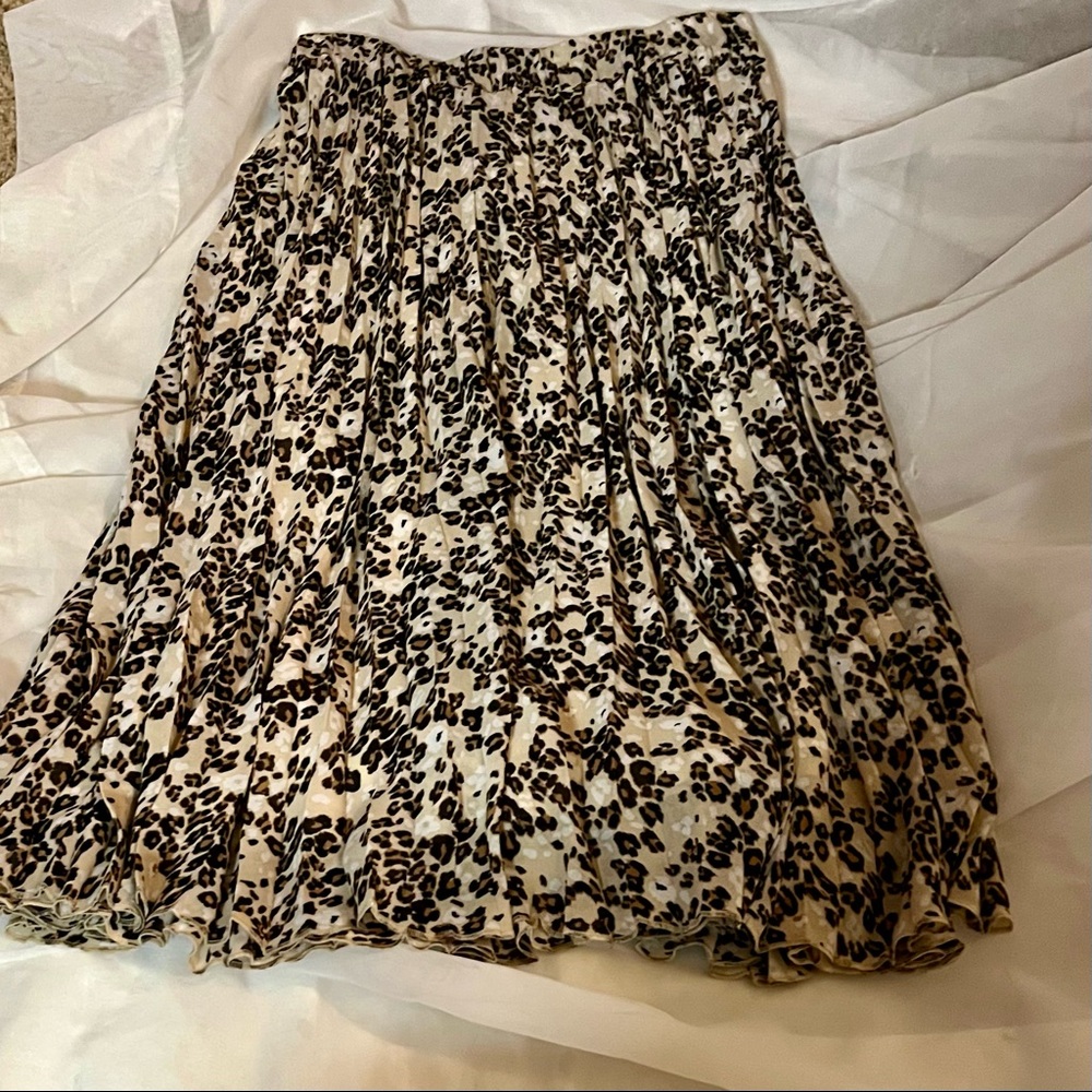 Lane Bryant Leopard Skirt.  Size 18/20